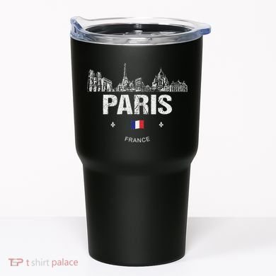 Paris Souvenir Travel Tumbler