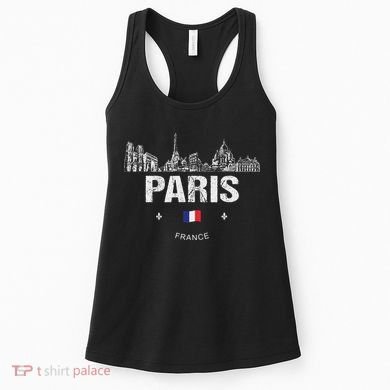 Paris Souvenir Travel Women's Tank Top