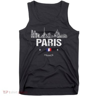 Paris Souvenir Travel Tank Top