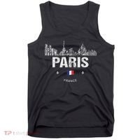 Paris Souvenir Travel Tank Top thumb 0