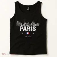 Paris Souvenir Travel Tank Top thumb 2
