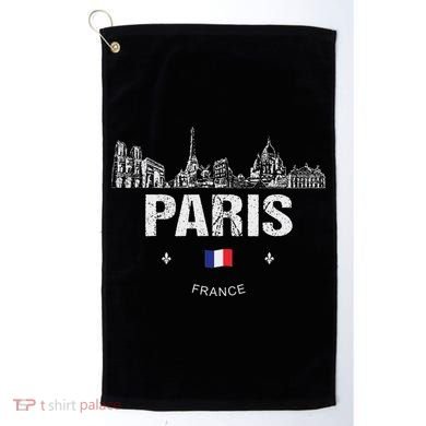 Paris Souvenir Travel Golf Towel