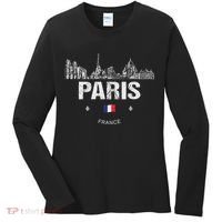 Paris Souvenir Travel Women's Long Sleeve Shirt thumb 0