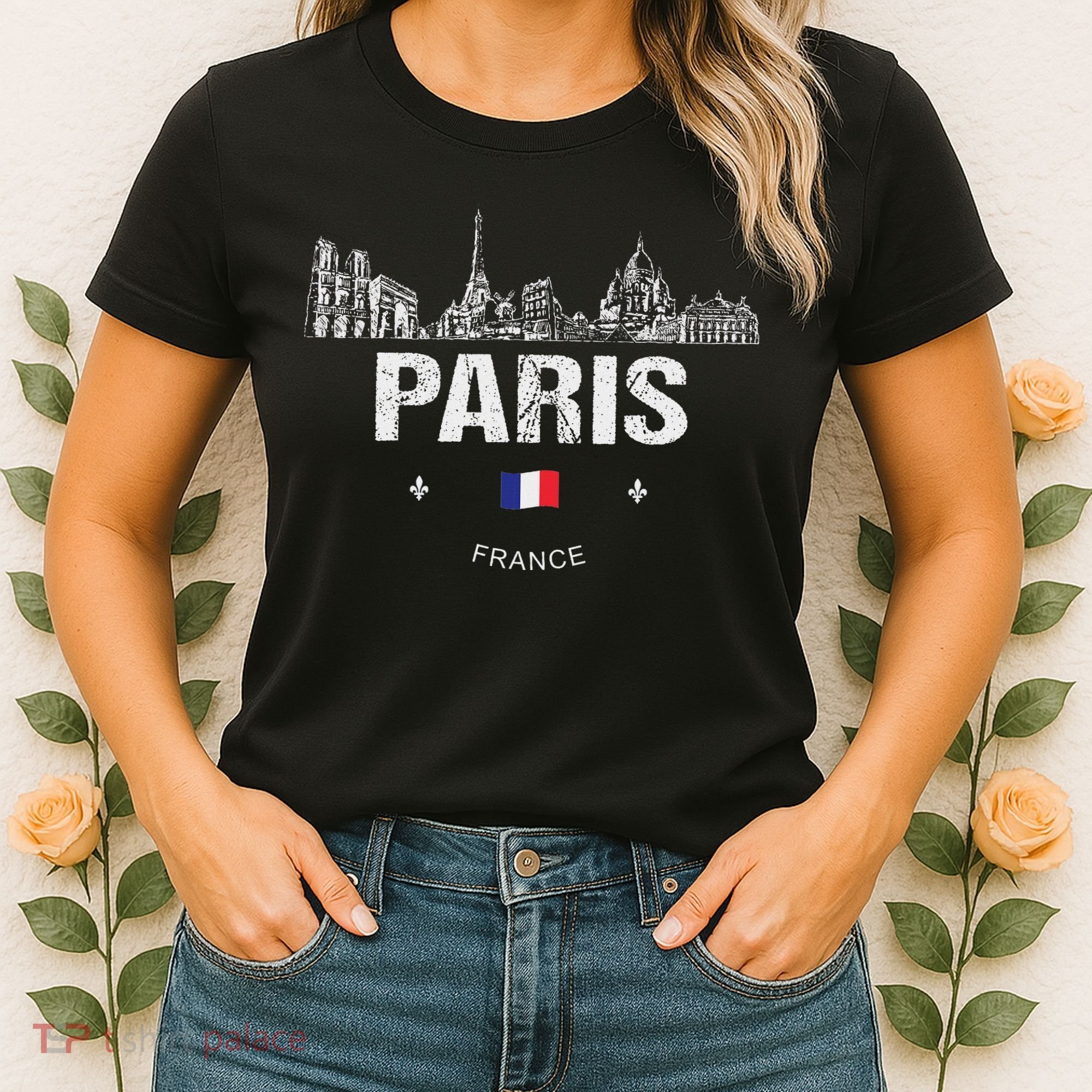 Paris Souvenir Travel Women's T-Shirt