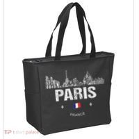 Paris Souvenir Travel Tote Bag thumb 2