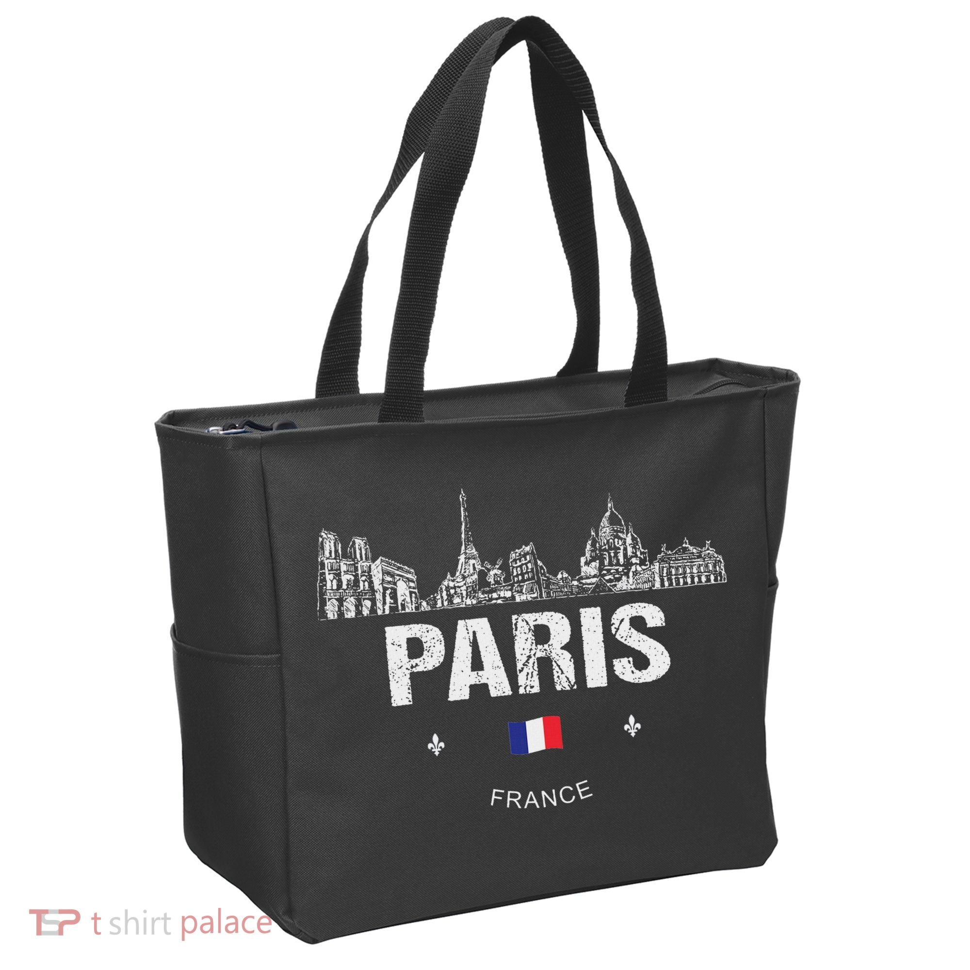 Paris Souvenir Travel Tote Bag