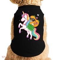 Pineapple Swinger Unicorn  Swinging Lifestyle Polyamory Doggie Tank thumb 0