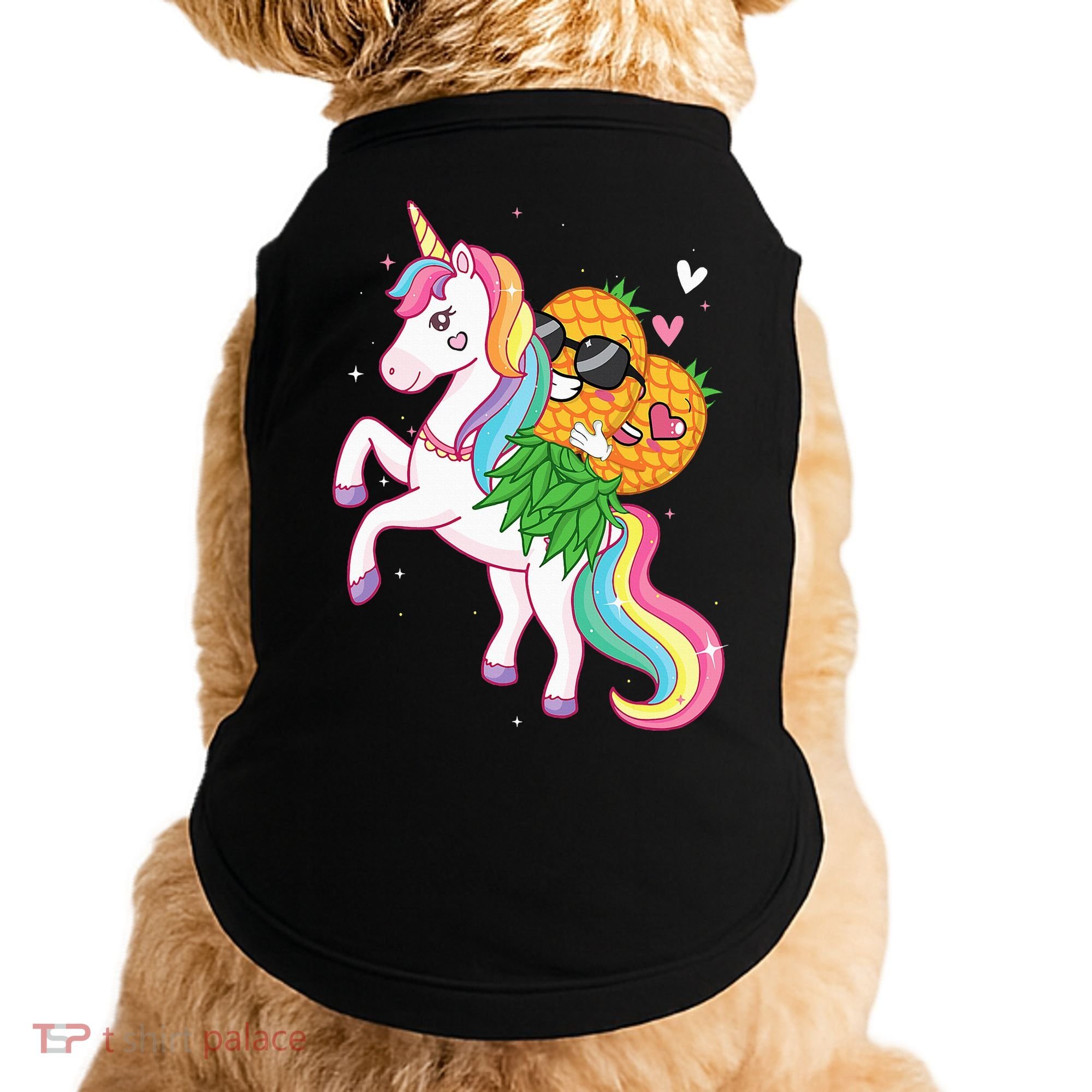Pineapple Swinger Unicorn  Swinging Lifestyle Polyamory Doggie Tank