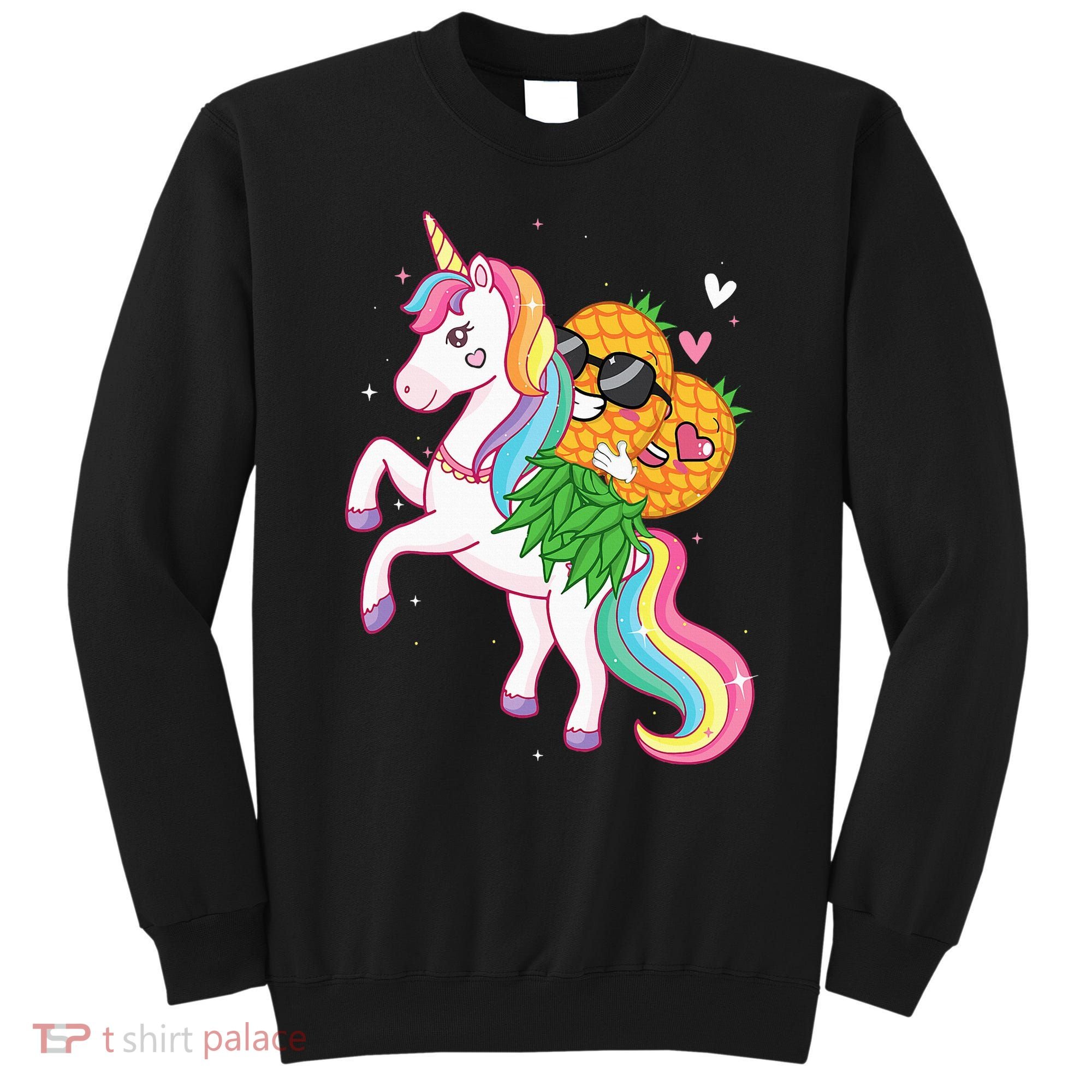 Pineapple Swinger Unicorn  Swinging Lifestyle Polyamory Sweatshirt