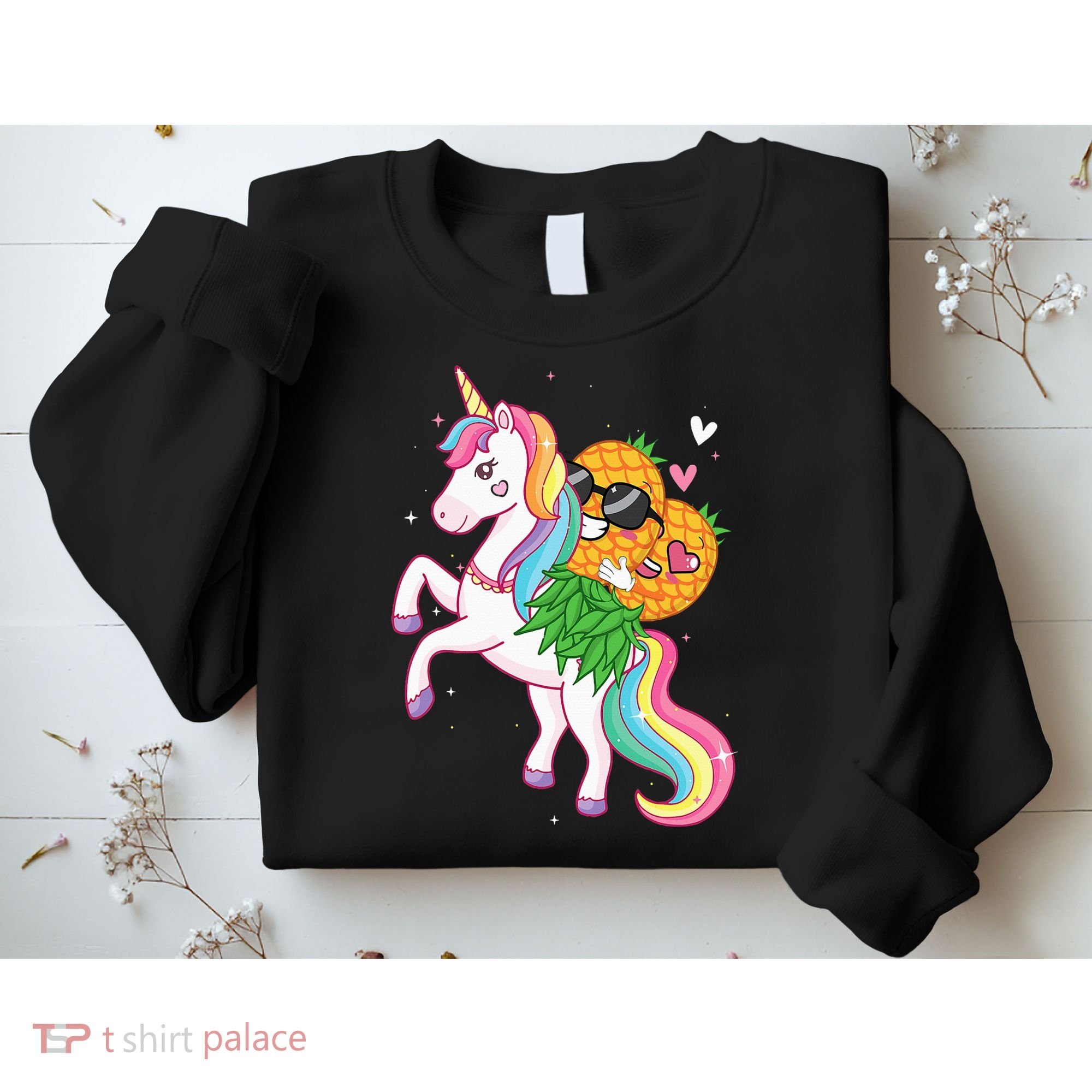 Pineapple Swinger Unicorn  Swinging Lifestyle Polyamory Sweatshirt