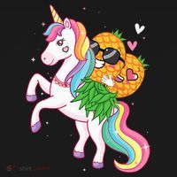 Pineapple Swinger Unicorn  Swinging Lifestyle Polyamory Sweatshirt thumb 3