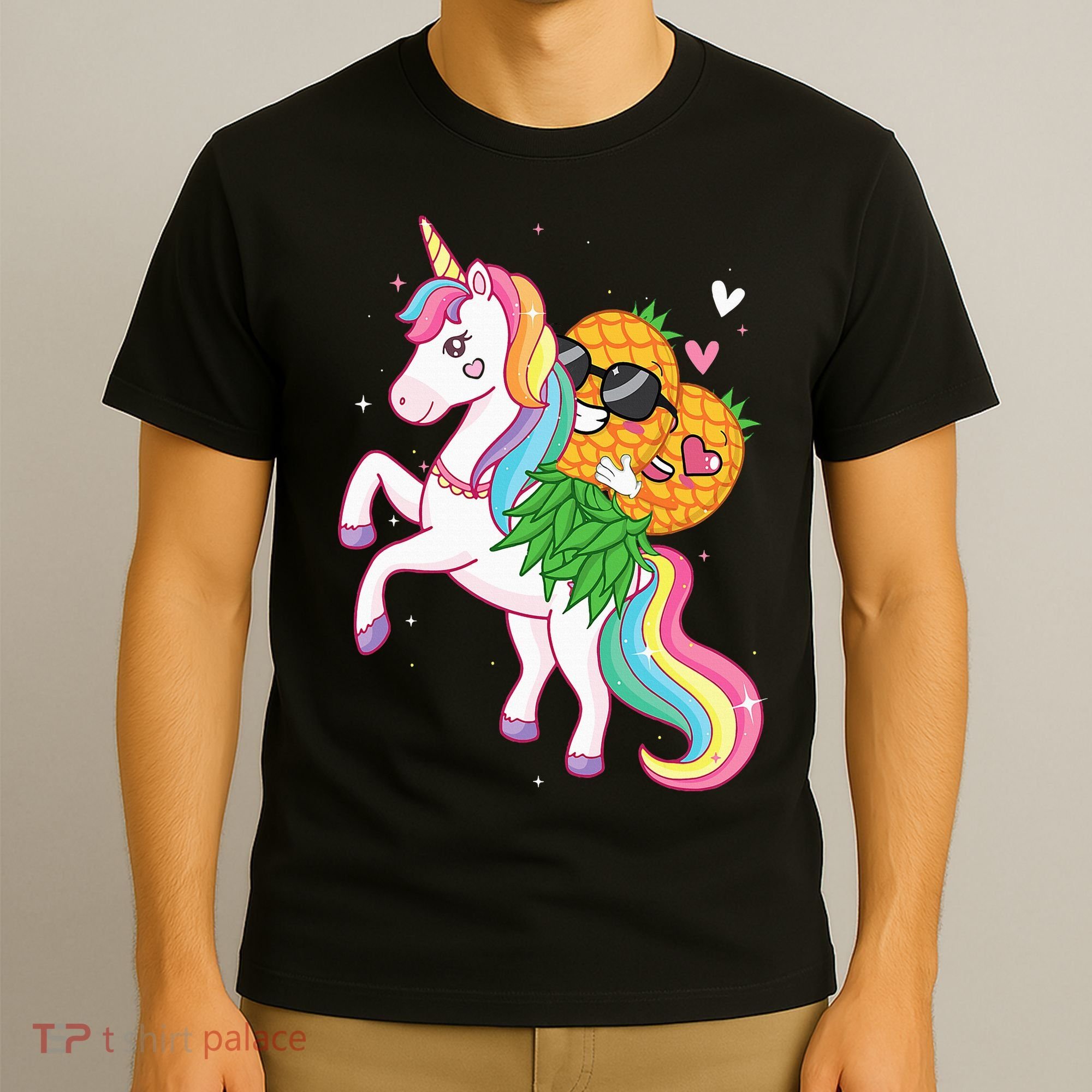 Pineapple Swinger Unicorn  Swinging Lifestyle Polyamory T-Shirt