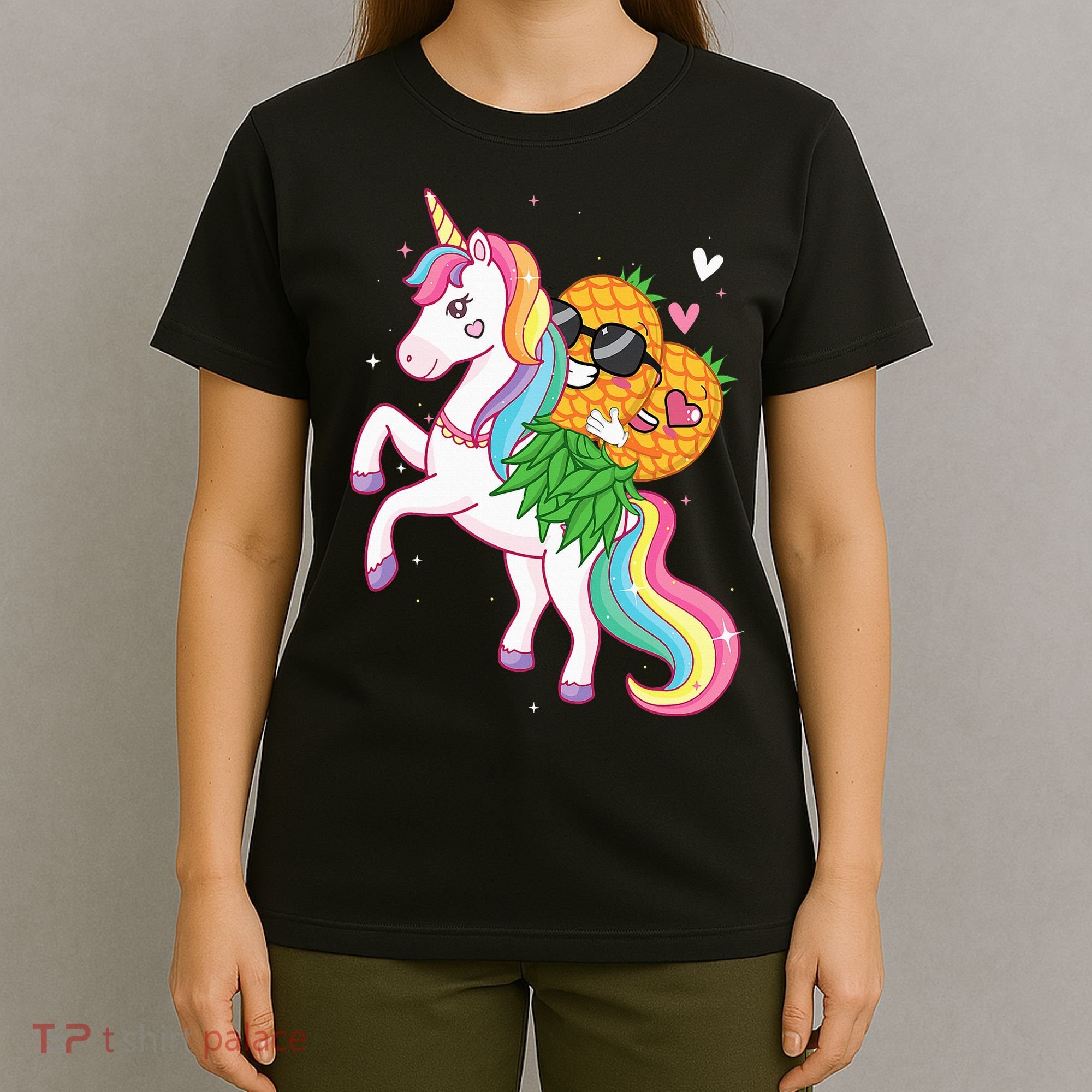 Pineapple Swinger Unicorn  Swinging Lifestyle Polyamory T-Shirt