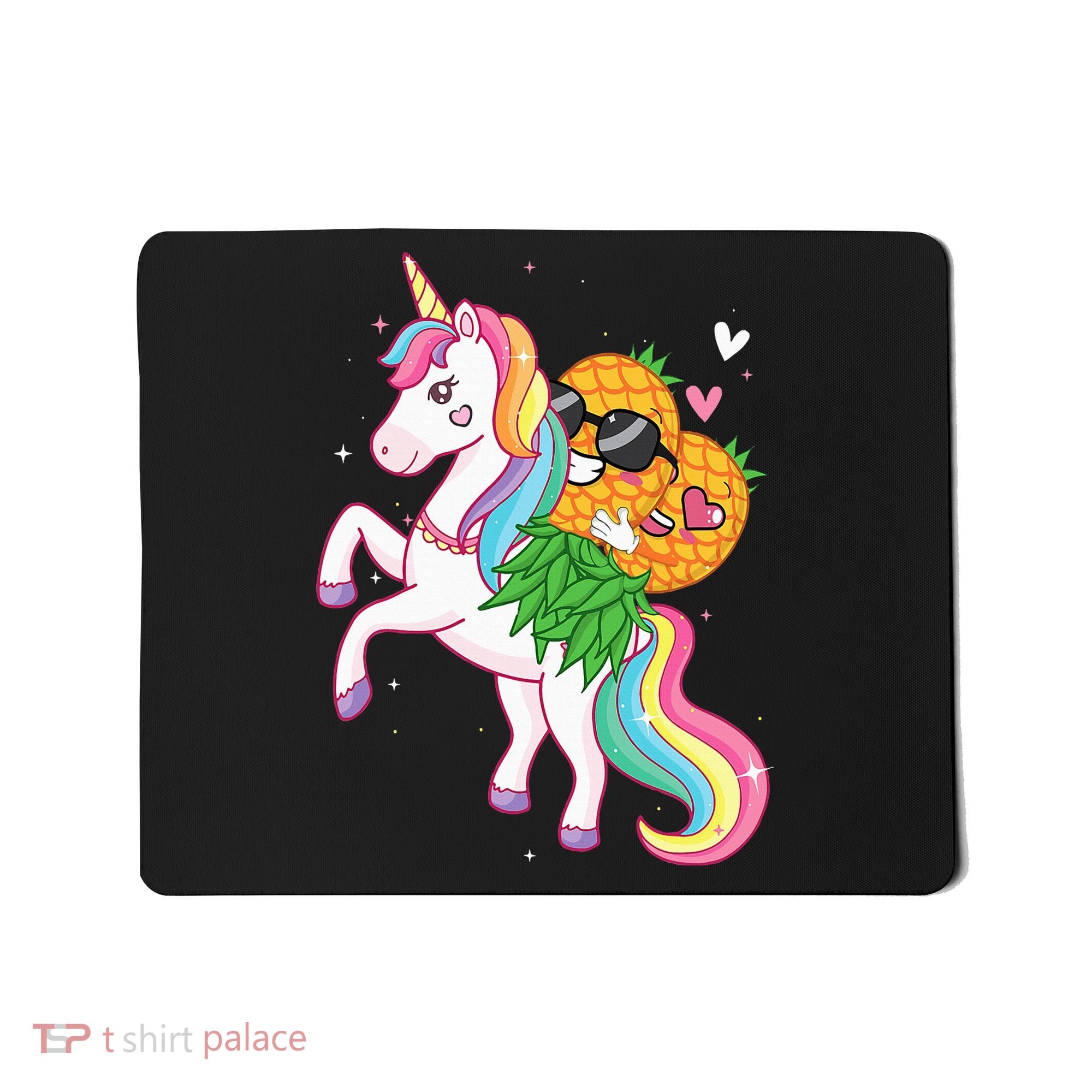Pineapple Swinger Unicorn  Swinging Lifestyle Polyamory Mousepad