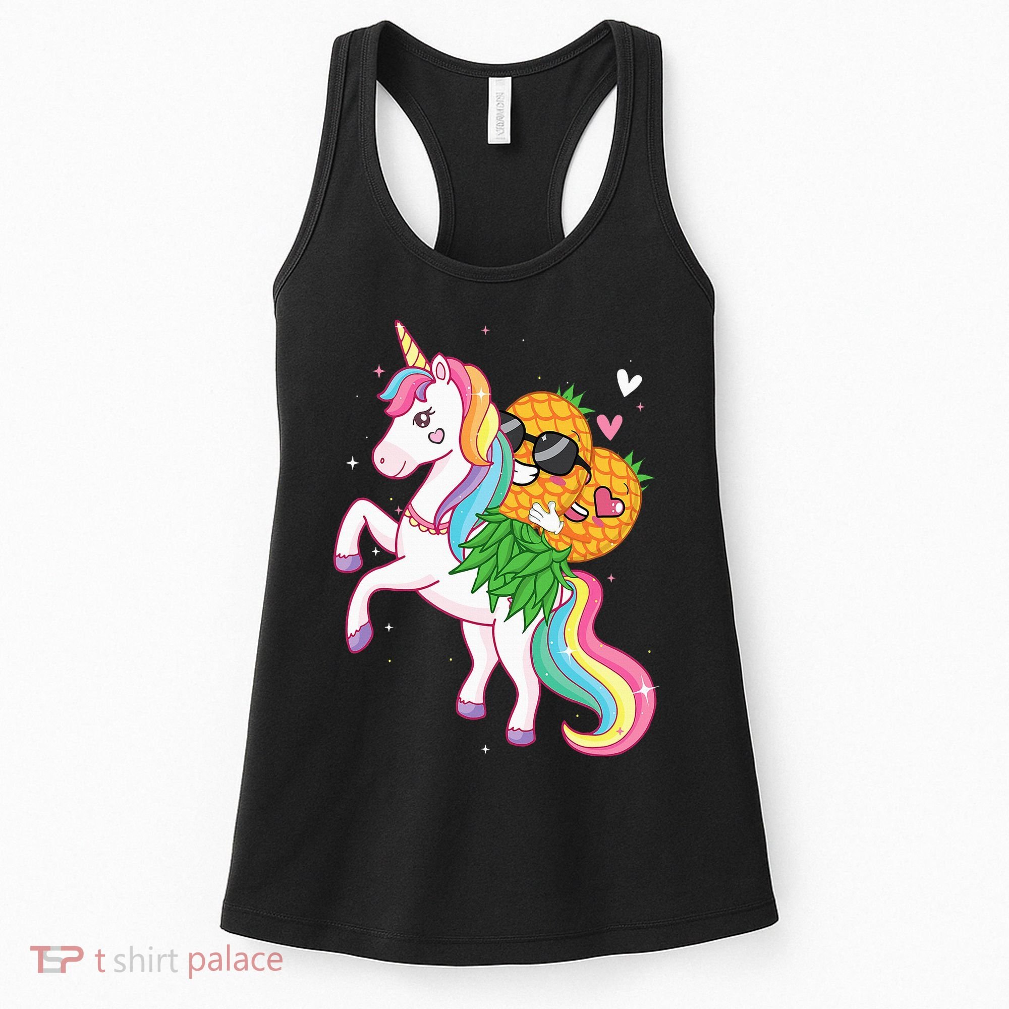 Pineapple Swinger Unicorn  Swinging Lifestyle Polyamory Women's Tank Top