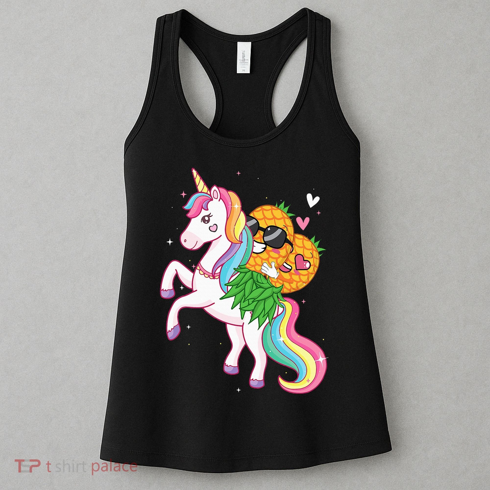 Pineapple Swinger Unicorn  Swinging Lifestyle Polyamory Women's Tank Top