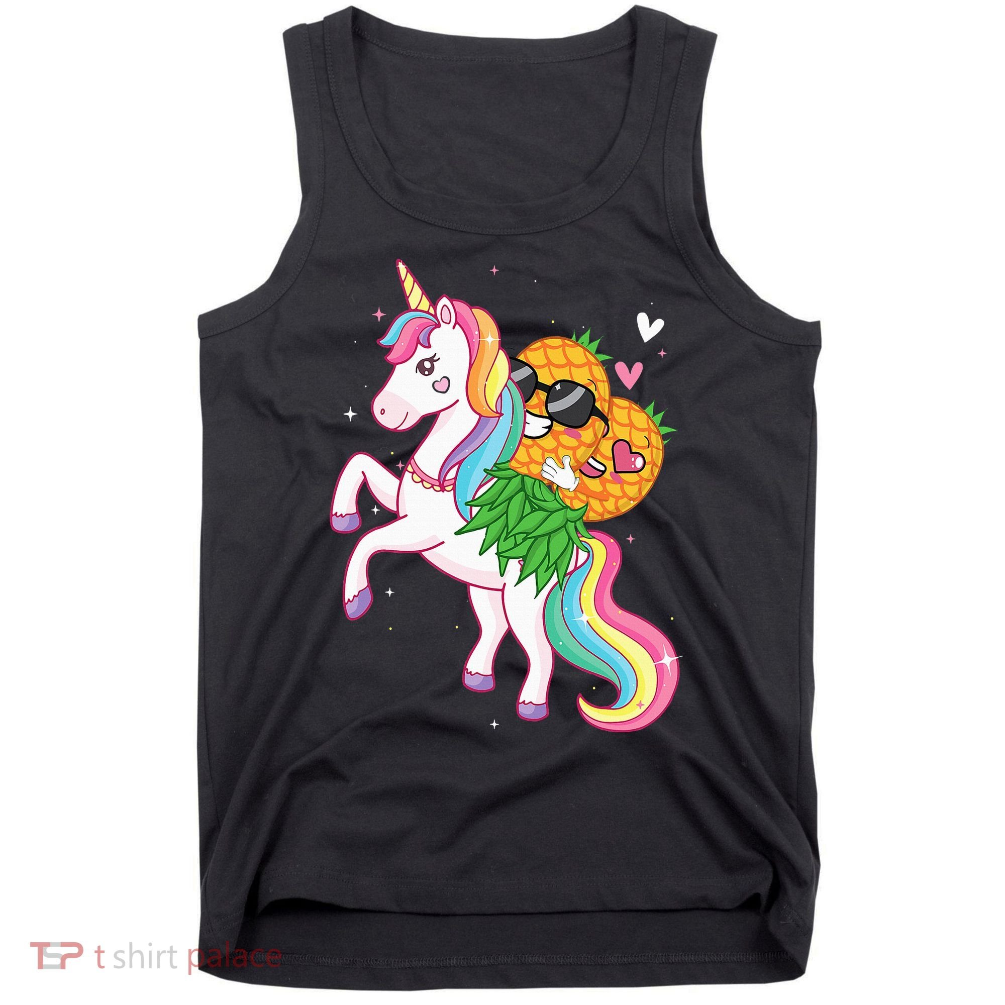 Pineapple Swinger Unicorn  Swinging Lifestyle Polyamory Tank Top