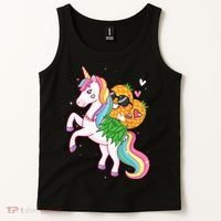Pineapple Swinger Unicorn  Swinging Lifestyle Polyamory Tank Top thumb 2
