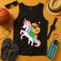 Pineapple Swinger Unicorn  Swinging Lifestyle Polyamory Tank Top thumb 4