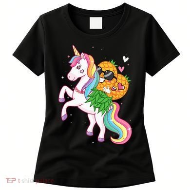 Pineapple Swinger Unicorn  Swinging Lifestyle Polyamory Women's T-Shirt
