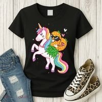 Pineapple Swinger Unicorn  Swinging Lifestyle Polyamory Women's T-Shirt thumb 3
