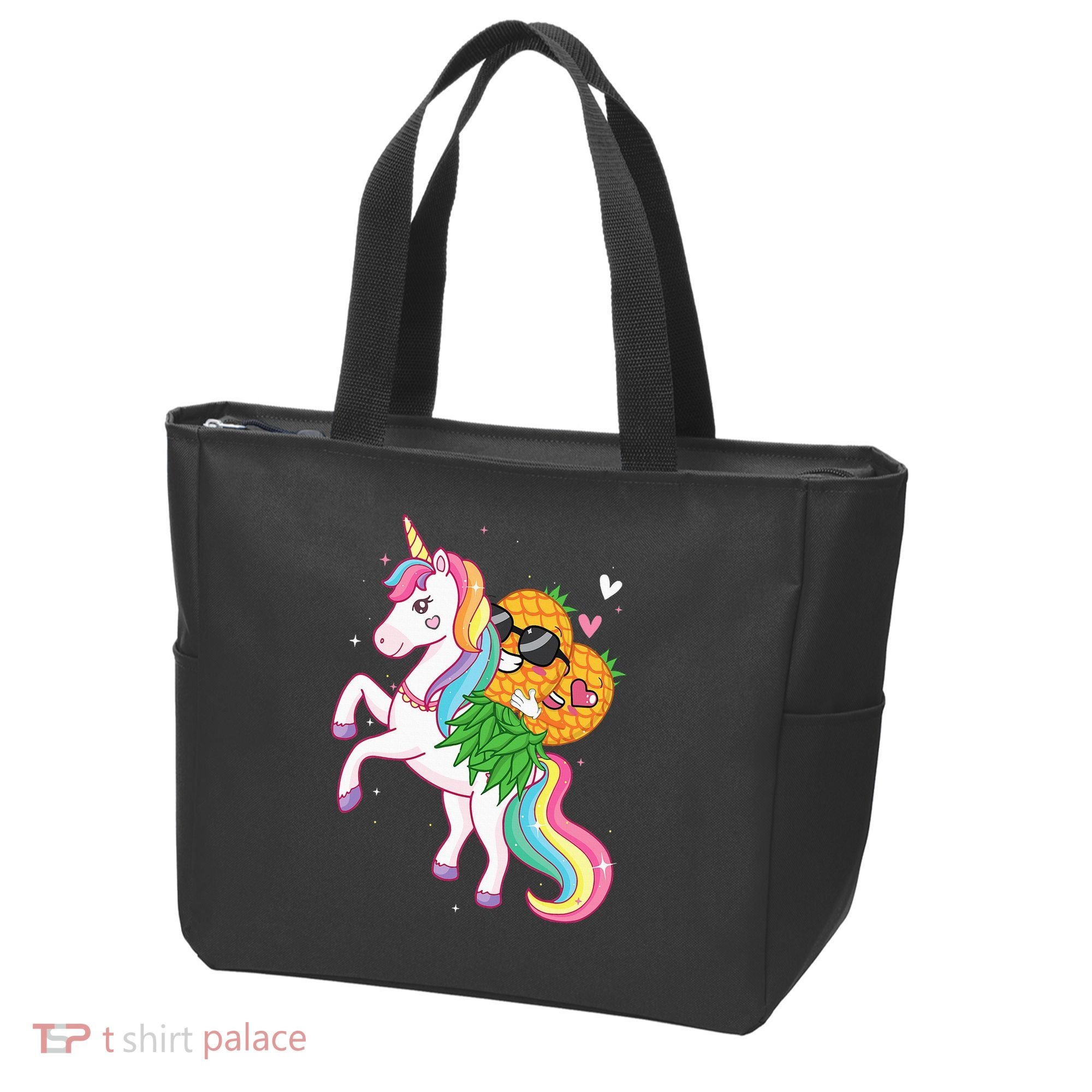 Pineapple Swinger Unicorn  Swinging Lifestyle Polyamory Tote Bag