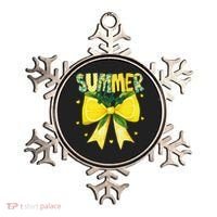 Preppy Summer Vibes Lemon Bow Girly Summer Ornament thumb 0