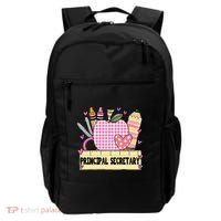 Principal Secretary Valentine S Day Teacher Frame Backpack thumb 0