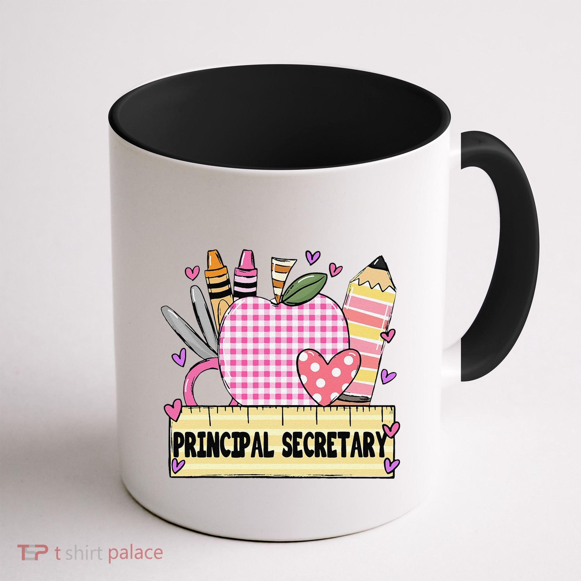 Principal Secretary Valentine S Day Teacher Frame Coffee Mug