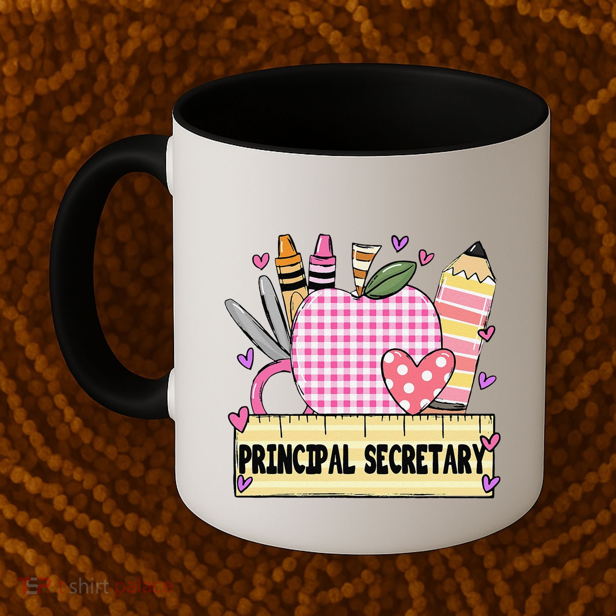 Principal Secretary Valentine S Day Teacher Frame Coffee Mug