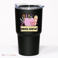 Principal Secretary Valentine S Day Teacher Frame Tumbler thumb 0