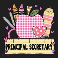 Principal Secretary Valentine S Day Teacher Frame Tumbler thumb 3