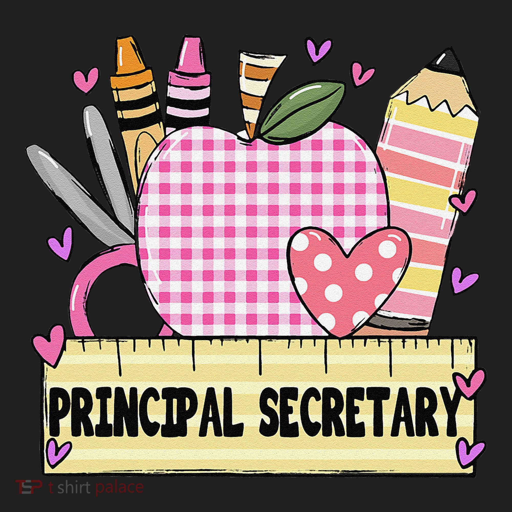 Principal Secretary Valentine S Day Teacher Frame Tumbler