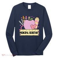 Principal Secretary Valentine S Day Teacher Frame Long Sleeve Shirt thumb 0