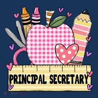 Principal Secretary Valentine S Day Teacher Frame Long Sleeve Shirt thumb 2