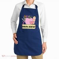 Principal Secretary Valentine S Day Teacher Frame Apron thumb 2