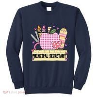 Principal Secretary Valentine S Day Teacher Frame Sweatshirt thumb 0