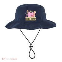 Principal Secretary Valentine S Day Teacher Frame Bucket Hat thumb 0