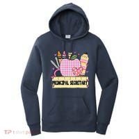 Principal Secretary Valentine S Day Teacher Frame Women's Hoodie thumb 0