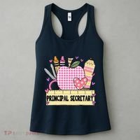 Principal Secretary Valentine S Day Teacher Frame Women's Tank Top thumb 3