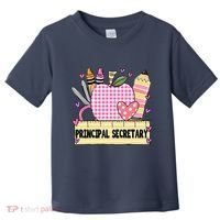 Principal Secretary Valentine S Day Teacher Frame Toddler T-Shirt thumb 0