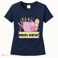 Principal Secretary Valentine S Day Teacher Frame Women's T-Shirt thumb 0