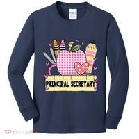 Principal Secretary Valentine S Day Teacher Frame Kids Long Sleeve Shirt thumb 0