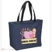Principal Secretary Valentine S Day Teacher Frame Tote Bag thumb 2