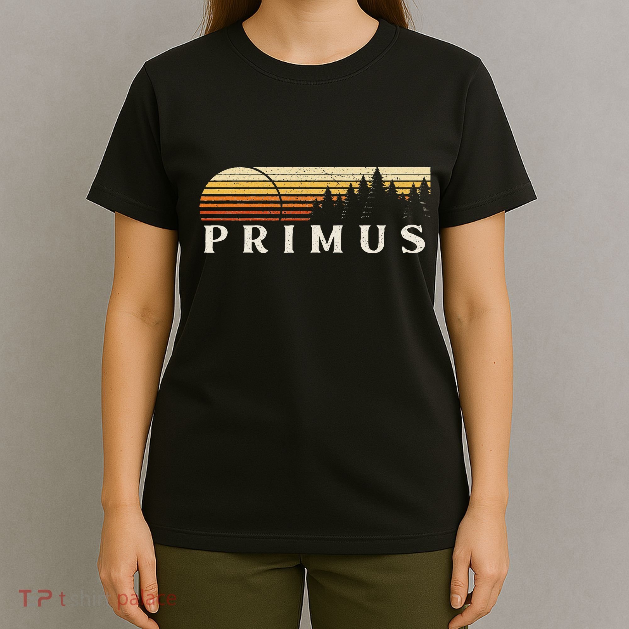 Primus Sc Vintage Evergreen Sunset Eighties Retro T-Shirt