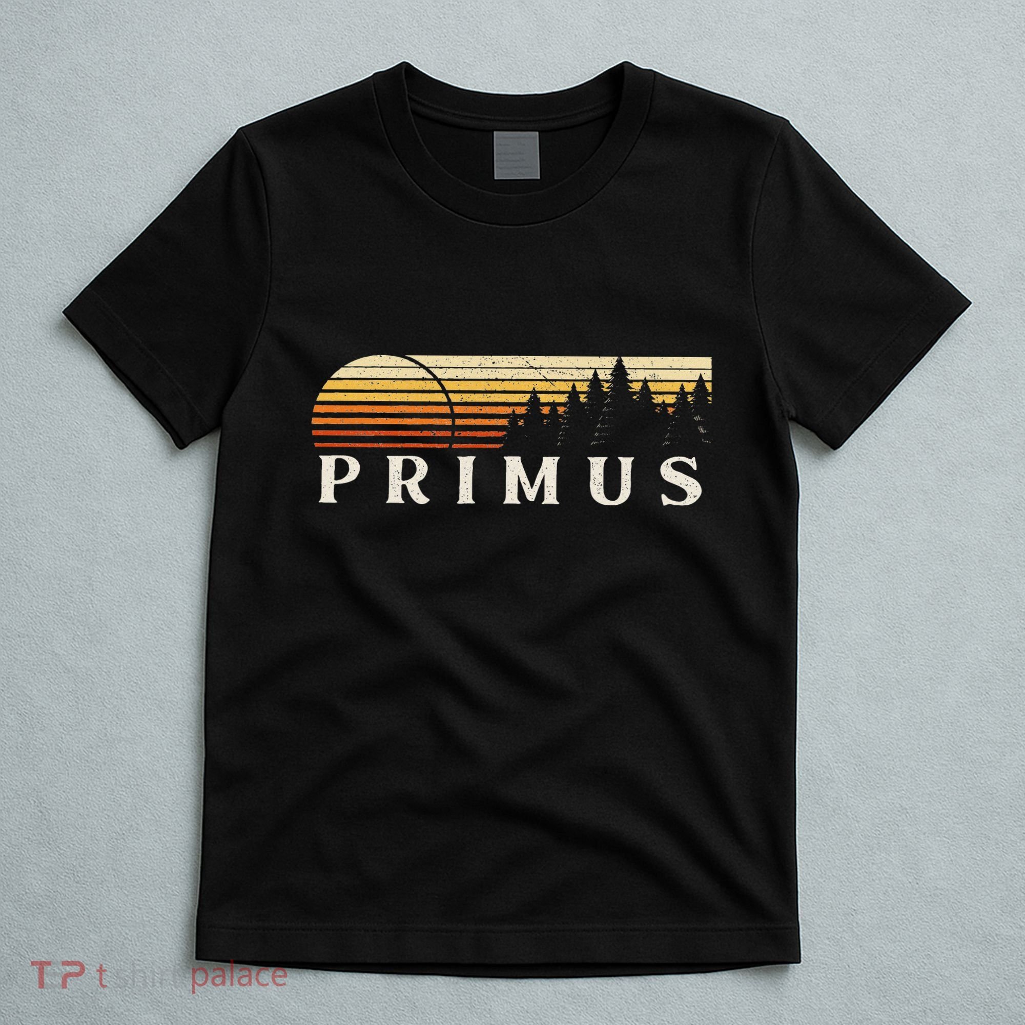 Primus Sc Vintage Evergreen Sunset Eighties Retro T-Shirt