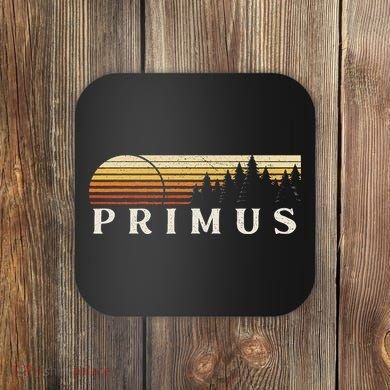 Primus Sc Vintage Evergreen Sunset Eighties Retro Coaster