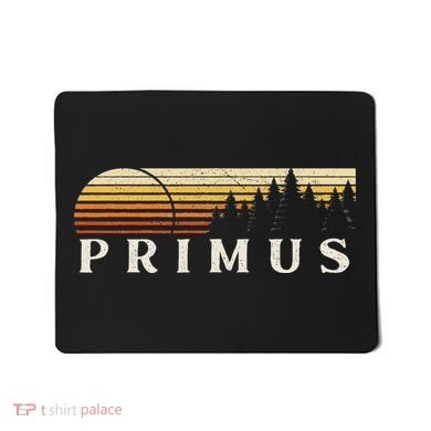 Primus Sc Vintage Evergreen Sunset Eighties Retro Mousepad