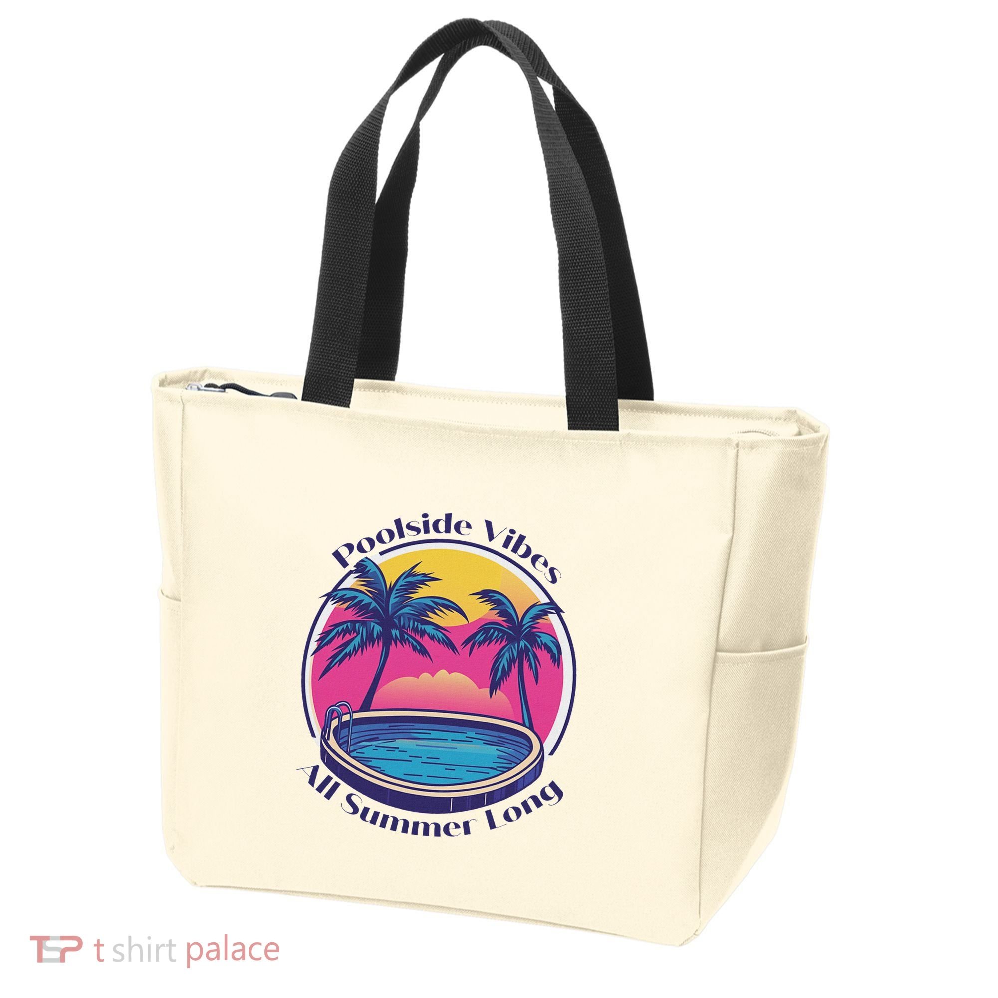 Pool Side Vibes All Summer Long Tote Bag