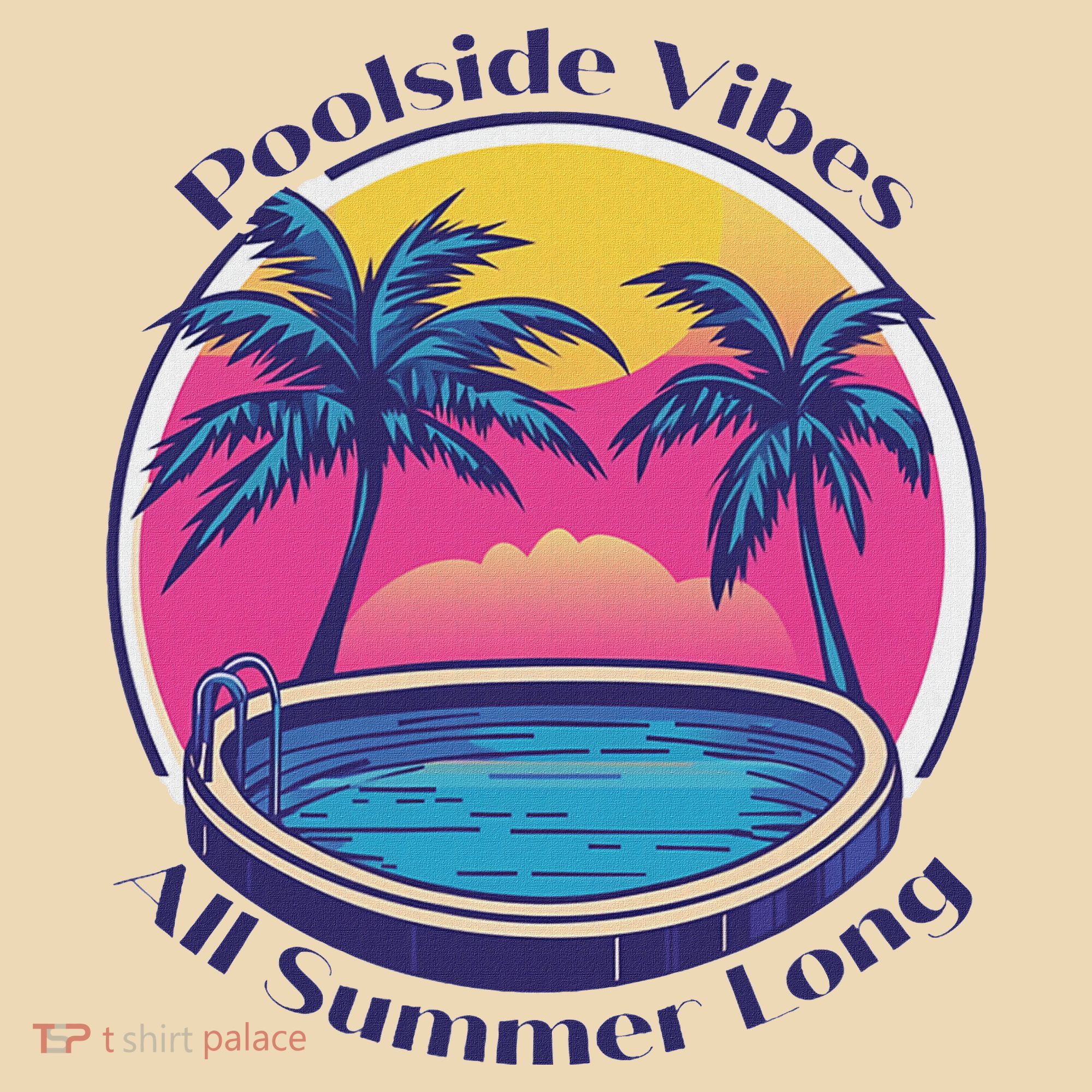 Pool Side Vibes All Summer Long Tote Bag